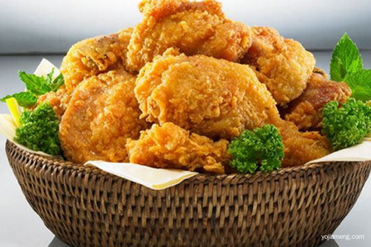 叫了只炸鸡