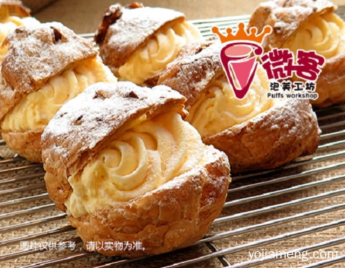 微客泡芙做能勾起你馋瘾的甜品