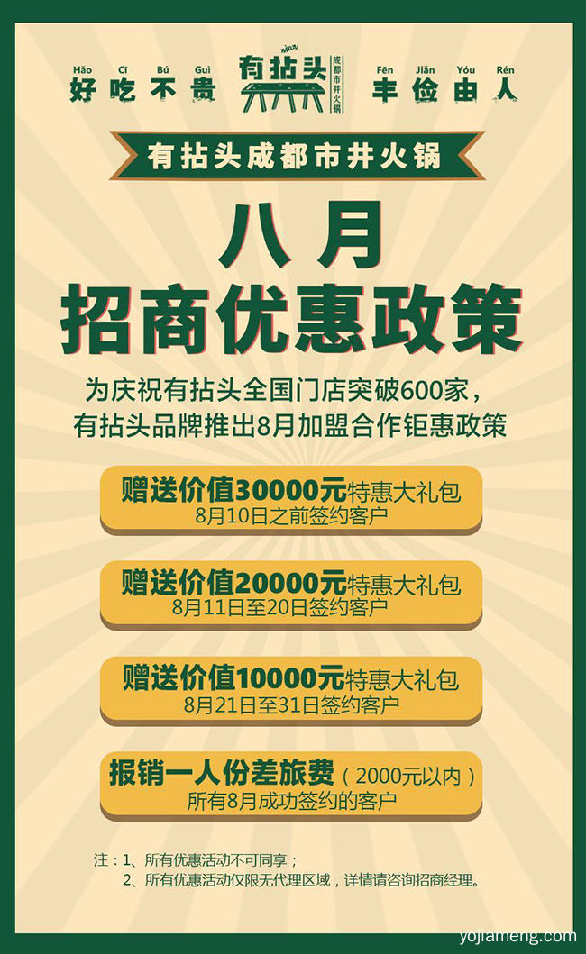 有拈头市井火锅2021年8月优惠政策，详细了解一下！