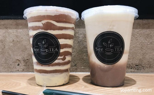 一家潮流饮品自创品牌，SeeTEA，可以了解一下哈